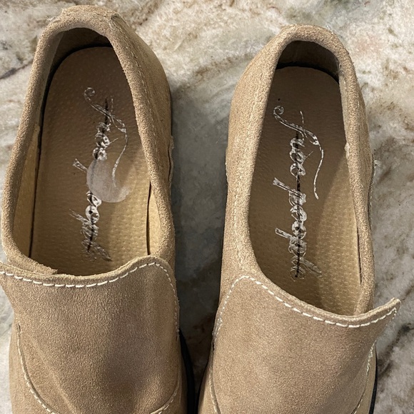 Free People Brady Slip On Suede Loafers Size 37.5 - Picture 5 of 9